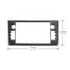 Car Styling Interior Central Navigation Panel Frame Trim Soft Carbon Fiber For Toyota GR86 Subaru BRZ    2024 2025