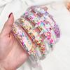 DIY Transparent Quicksand Hair Band for Kids Girls Glitter Sequin Cartoon Ear Headbands Hair Hoops Headwear Hair Accessories