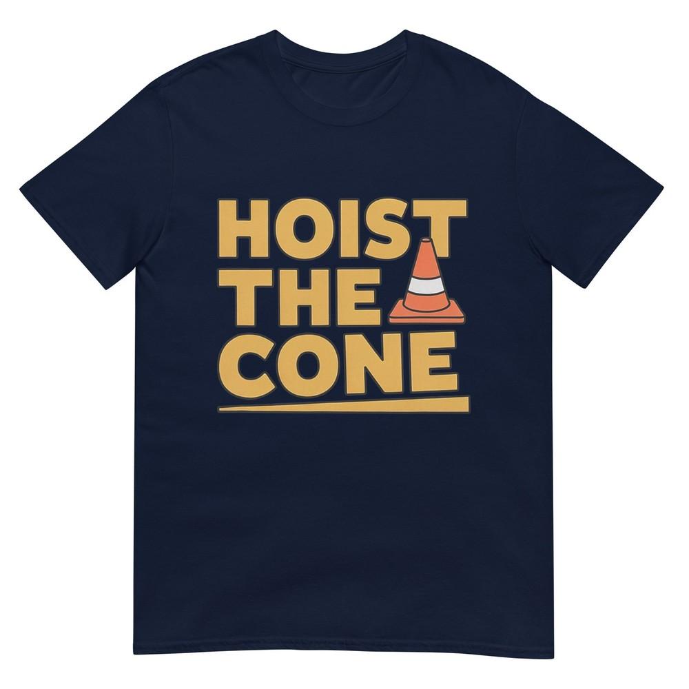 Hoist The Cone Pittsburgh Traffic Cone Tshirt S