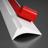1pc 1mX2.5cm/4.5cm Water Stopper Strip Kitchen Basin Water Blocking Strip Bathroom Shower Dam Flood Barrier Dry Separation