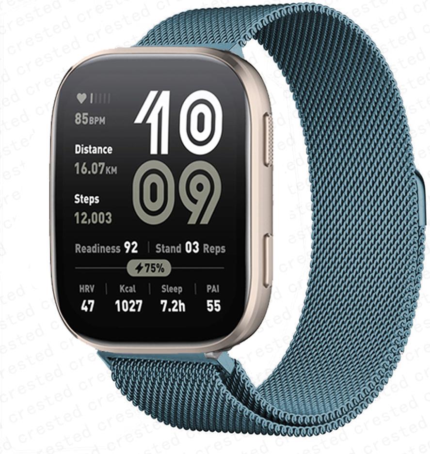 20mm 22mm watch Strap for Amazfit bip 6 5 Balance GTS 4 mini 2 2e 3 GTR 4 2 3 Pro milanese loop correa bracelet huawei gt 5 Band