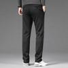 FAPAI Men's Winter Lined Straight-Leg Casual Pants