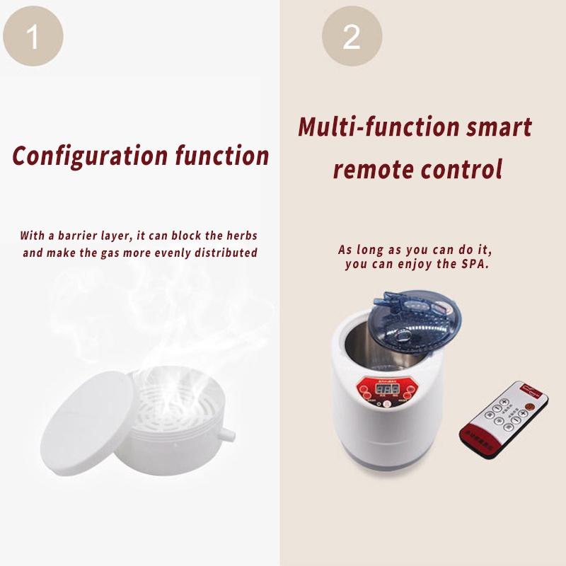 2/2,5 l Sauna-Generator für Sauna, Spa, Zelt, Körpertherapie, Begasungsmaschine, Heimdampftherapie