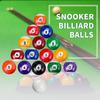 New Children Billiards Table Balls Set Billard Resin Small Pool Cue Balls Full Set Snooker & Billiard Accessories 25MM