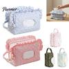 Travel Stroller Storage Bag Quilted Diaper Wipes with Hanging Strap, Dual Compartment Zipper Large Capacity Baby Portable Bag, Dispenser for