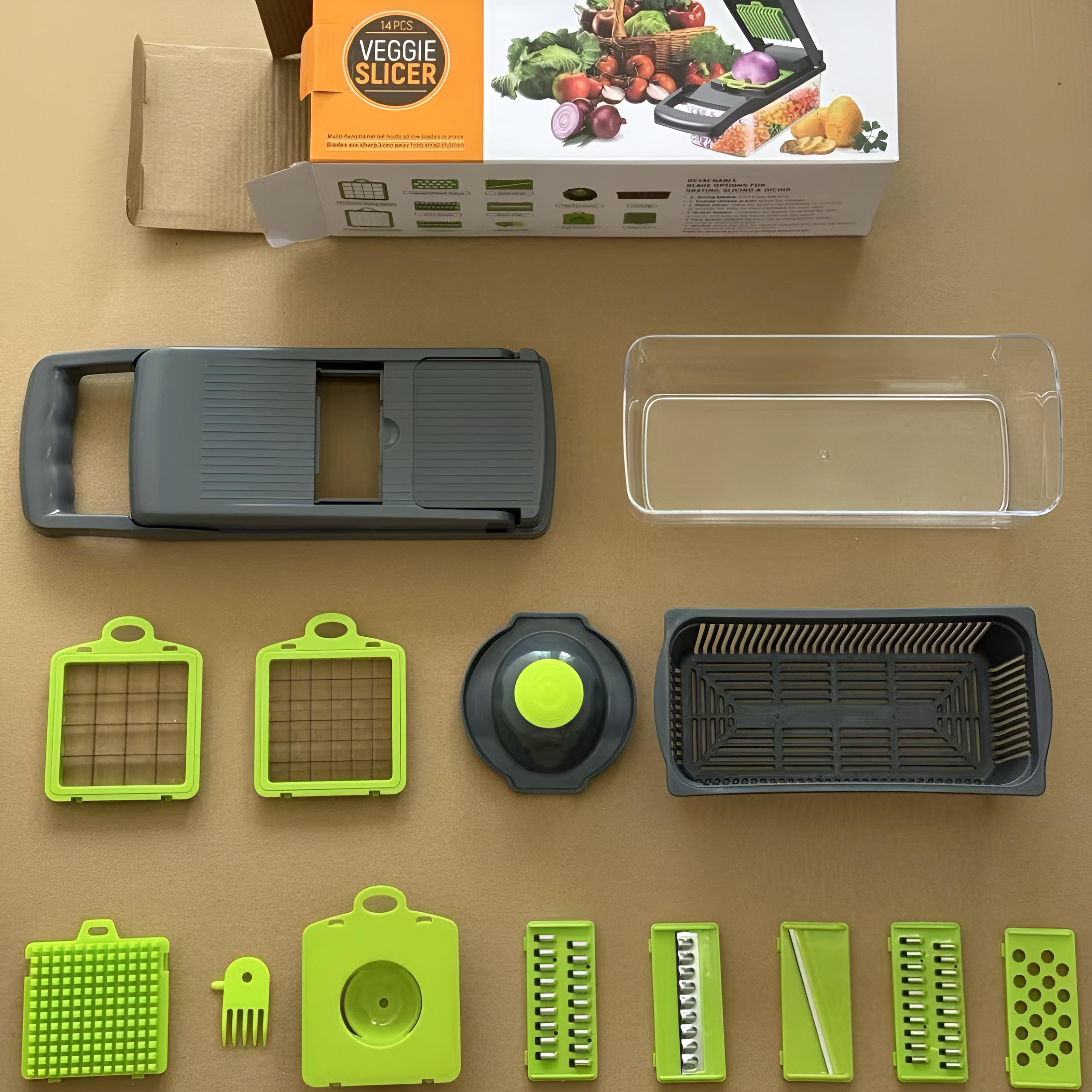 Manual Vegetable Cutter Stainless Steel Industrial Vegetable Cutter Multifunctional Kitchen Tool for Home Small Kitchen Gadget