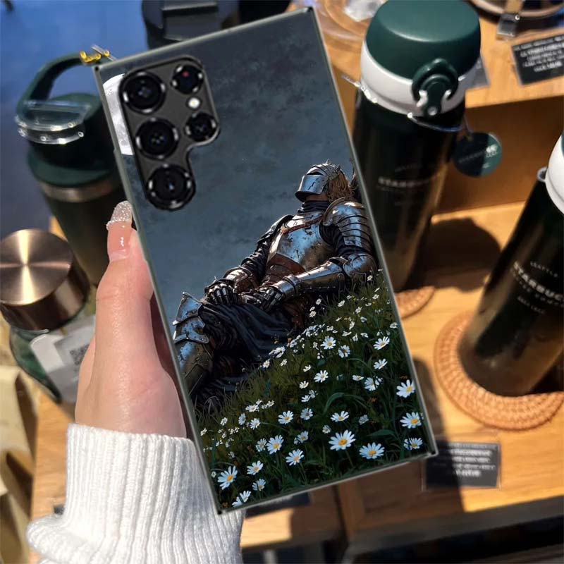 

Flower Knight of the Light Cases Phone Case for Samsung Galaxy S26 Ultra S25 Edge S24 S23 FE S21 Plus S20 S22 S10 Cover TPU Capa Samsung S20 Plus