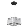 Modern Rectangle-shaped Pendant Lamp for Hotel Bar Home Dining Room Warm White 3000K Light AC Decorative Chandelier Hanging