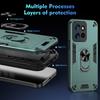 Funda para Motorola Moto Edge 50 Neo 5G con Soporte de Anillo, Funda Protectora Tipo Armadura a Prueba de Golpes para Moto Edge50 Neo Edge50Neo, Cubierta Protectora para Lente