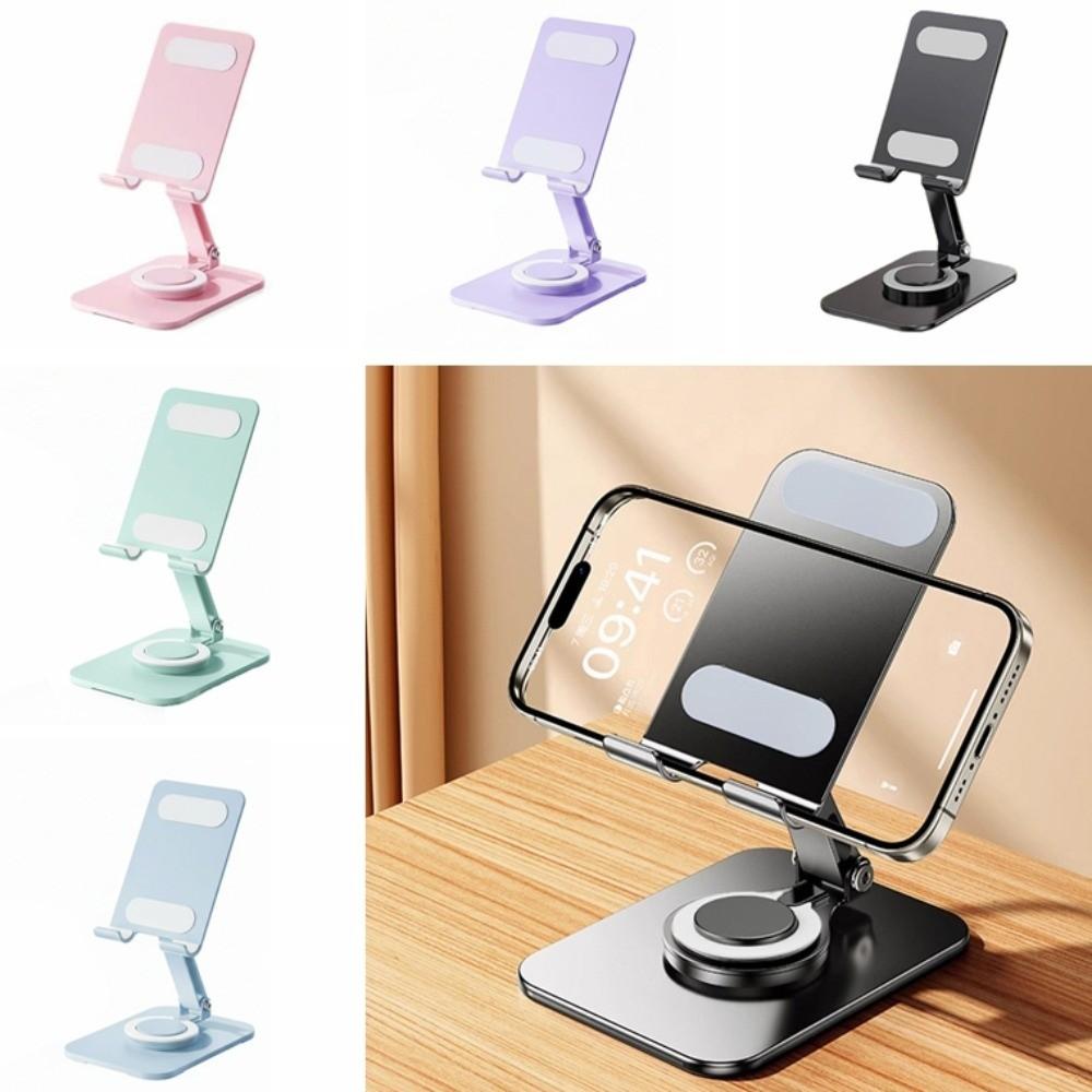 Folding Adjustable Phone Holder Metal Table Cell Phone Stand Mobile Phone
