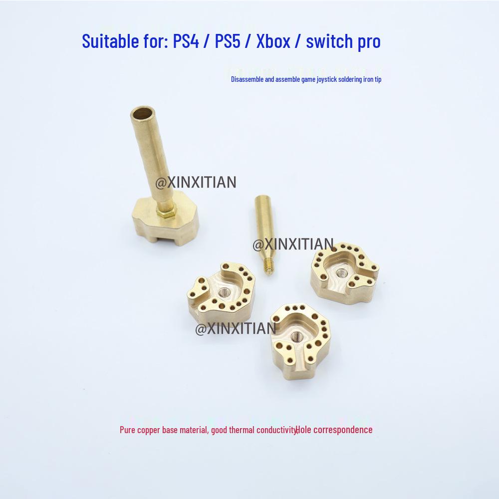 Universal Hot Melt Pen with Copper Tip for Xbox, PS4, PS5, Switch Pro - Game Controller Soldering & Desoldering Tool