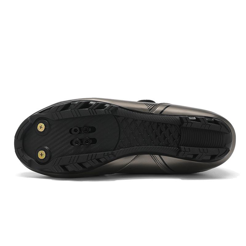 2026 MTB Cycling Sneaker Men A5 Leather Self-Locking Cleat Spd Road Bike Shoes Women Flat Trail Train Mountain Bicycle Shoes