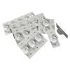 3V 6V LG6V Lamp Beads LED Backlight Bead with Opt Lens Fliter for TVs Repair Perfect for 32-65inch Screens