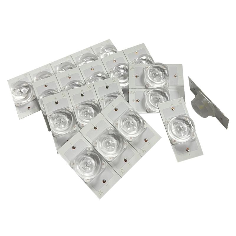3V 6V LG6V Lamp Beads LED Backlight Bead with Opt Lens Fliter for TVs Repair Perfect for 32-65inch Screens