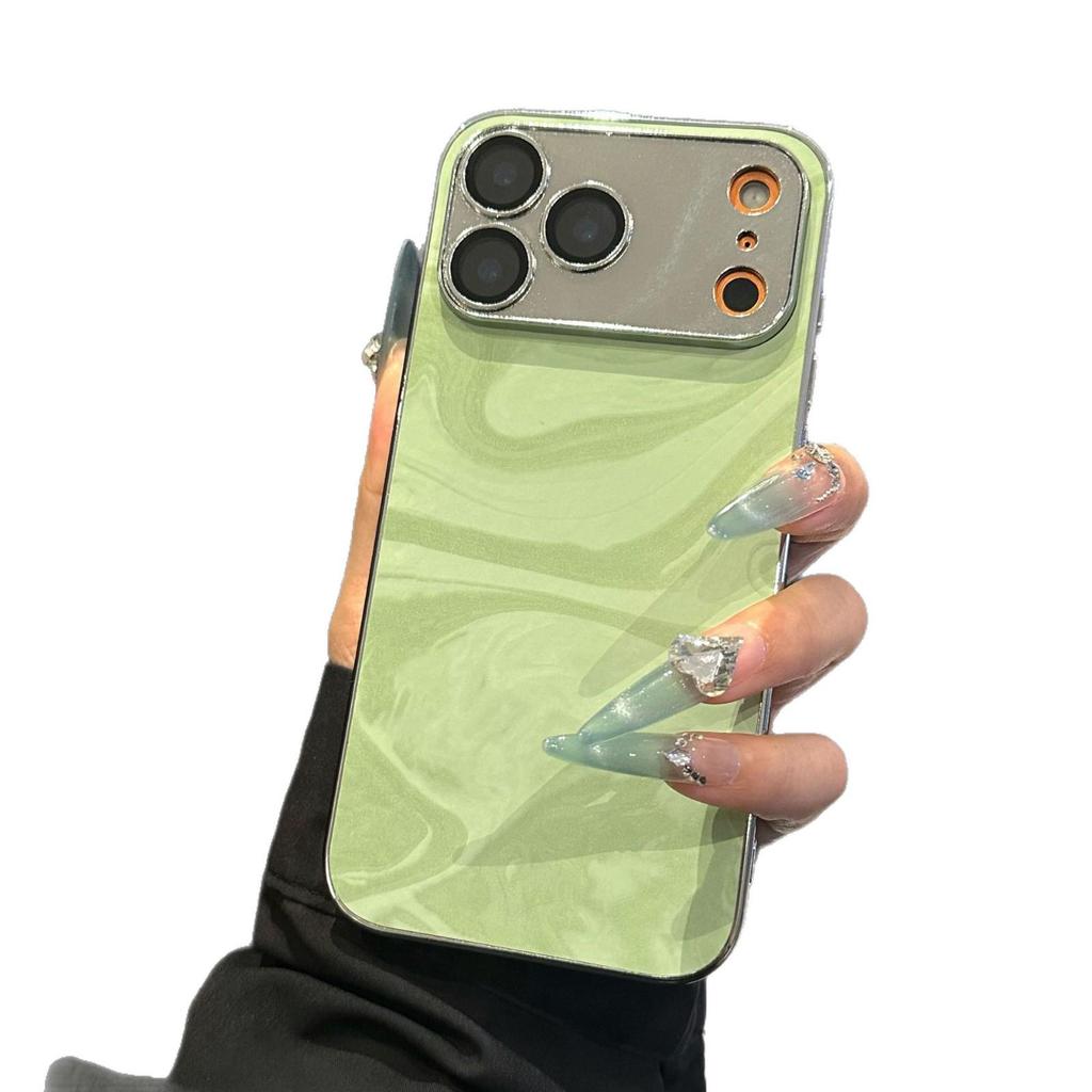 Electroplated Ripple Phone Case for Apple 17 Pro Max 15/17 Protective Skin Trend Creative Series 13/14