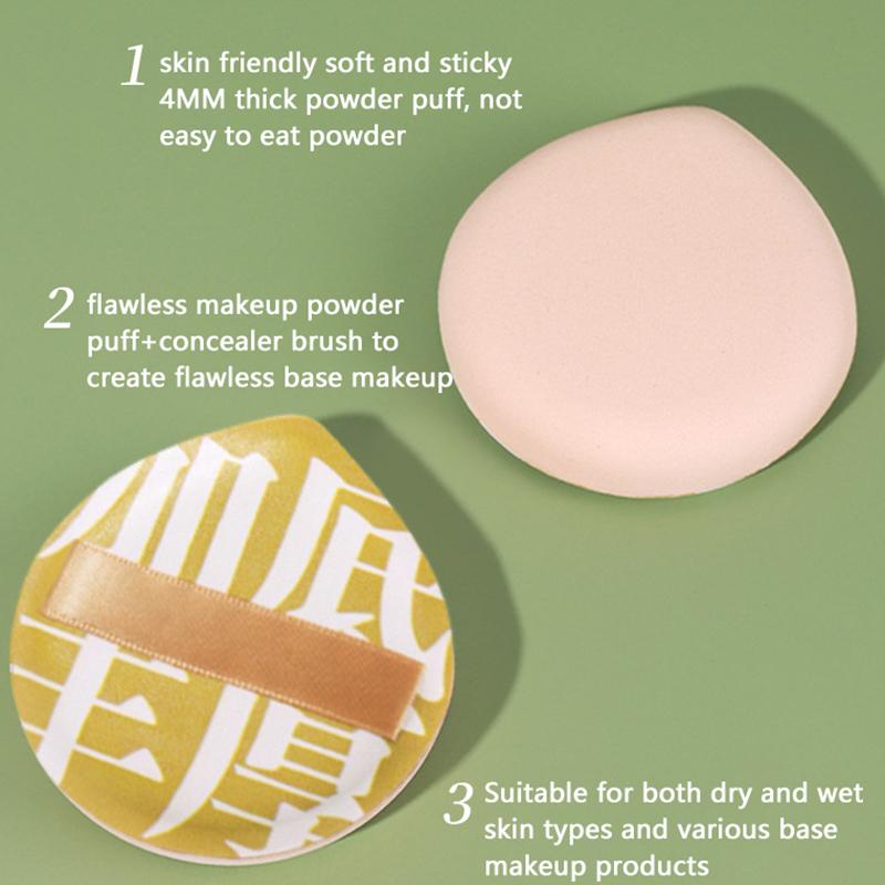Makeup Sponge Puff Makeup Xl Powder Concealer Super Soft Elastic Cotton Face Base Make Up Cosmetic Puff Beauty Tools Makeup Tool