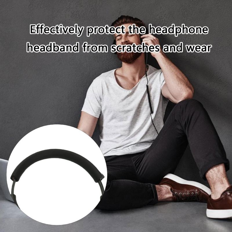 Headband Cover Headphone Beam Protectors for HD450BT Headsets Breathable Silicone Headband Protections