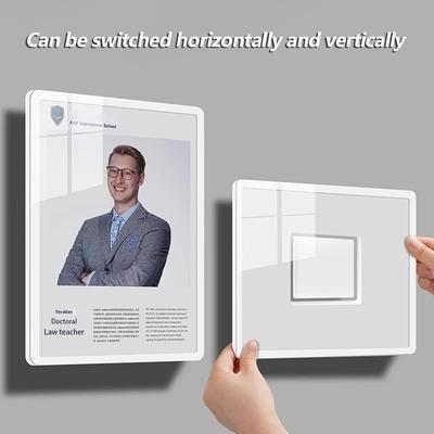 A3/A4/A5 Display Board Acrylic Billboard Company Hanging Wall Suspension Poster Frame Wall Double-layer Promotion Billboard