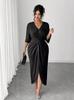Trendy Hot-Selling European Wrap Dress
