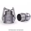 Qihuan 304 Stainless Steel 1-inch Quick Connector Set