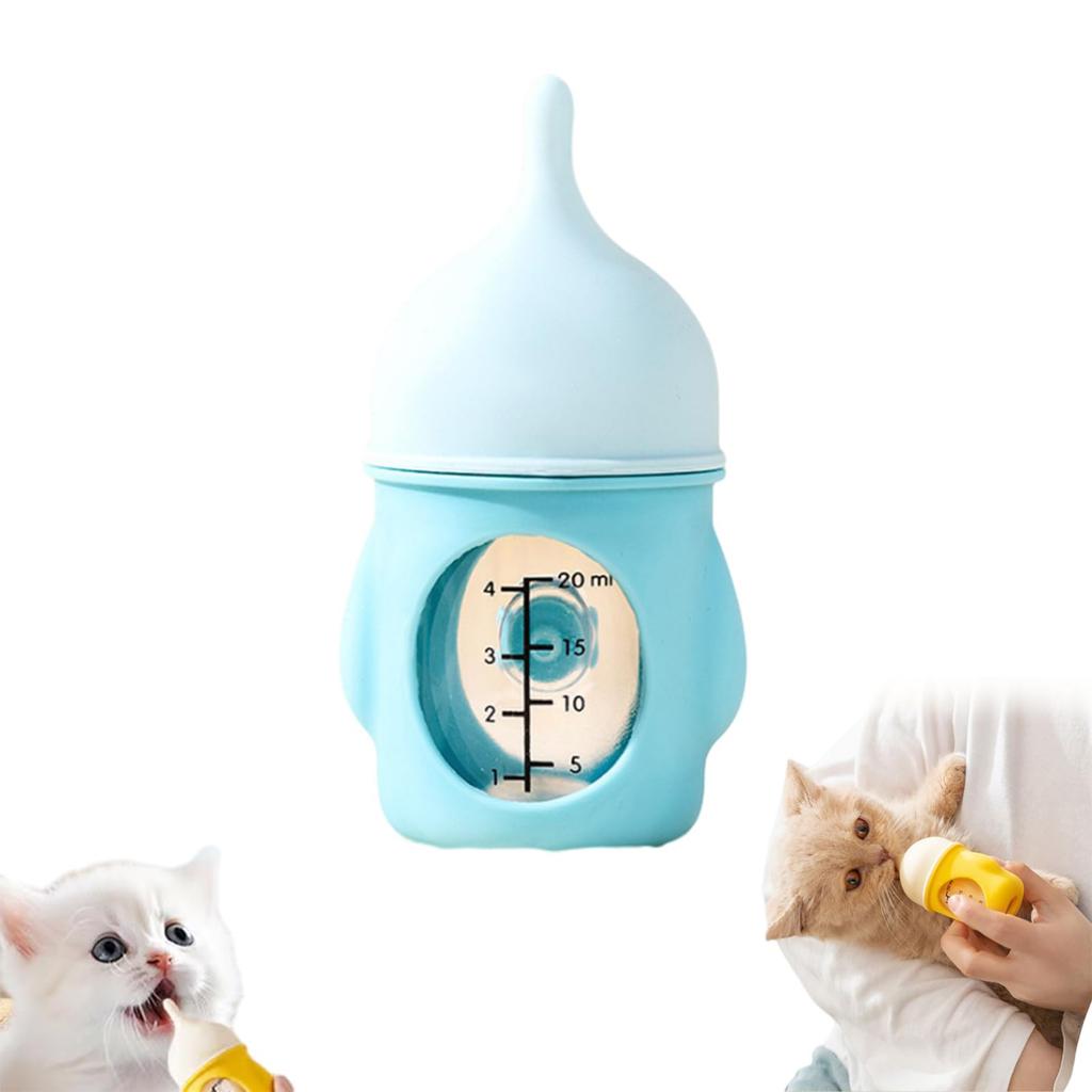 Pet Bottle Feeding Tool For Kittens, Nipple For Puppies, Choking Silicone Newborn Feeding Tool For, Water Feeding Tool