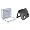 Sturdy Marine Deck Access Hatch Rectangular Cover Lid Engineering Plastic High Performance Door for Vessel RV Yacht