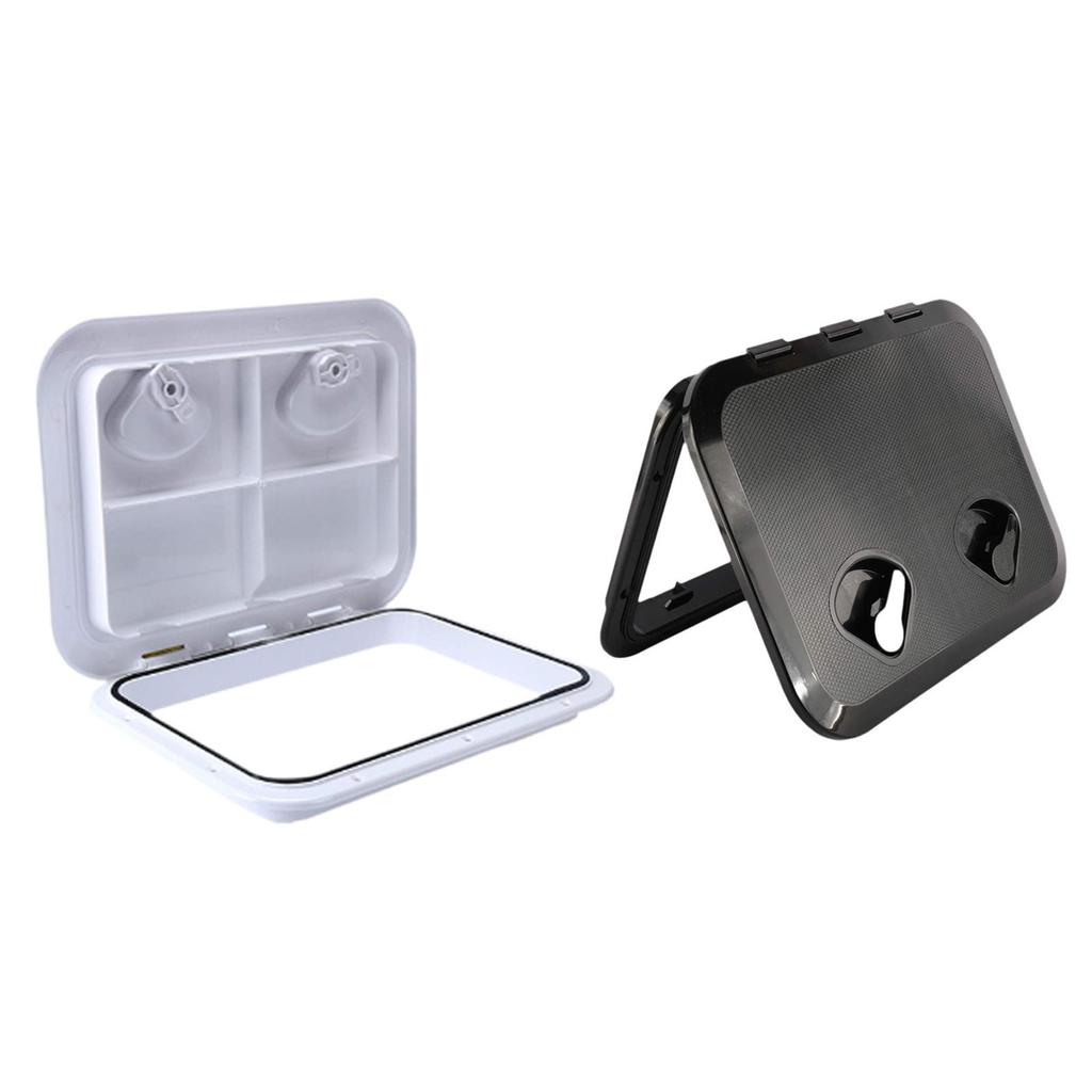 Sturdy Marine Deck Access Hatch Rectangular Cover Lid Engineering Plastic High Performance Door for Vessel RV Yacht