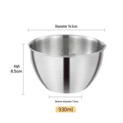 Wutuo Stainless Steel Measuring Prep Bowl Set
