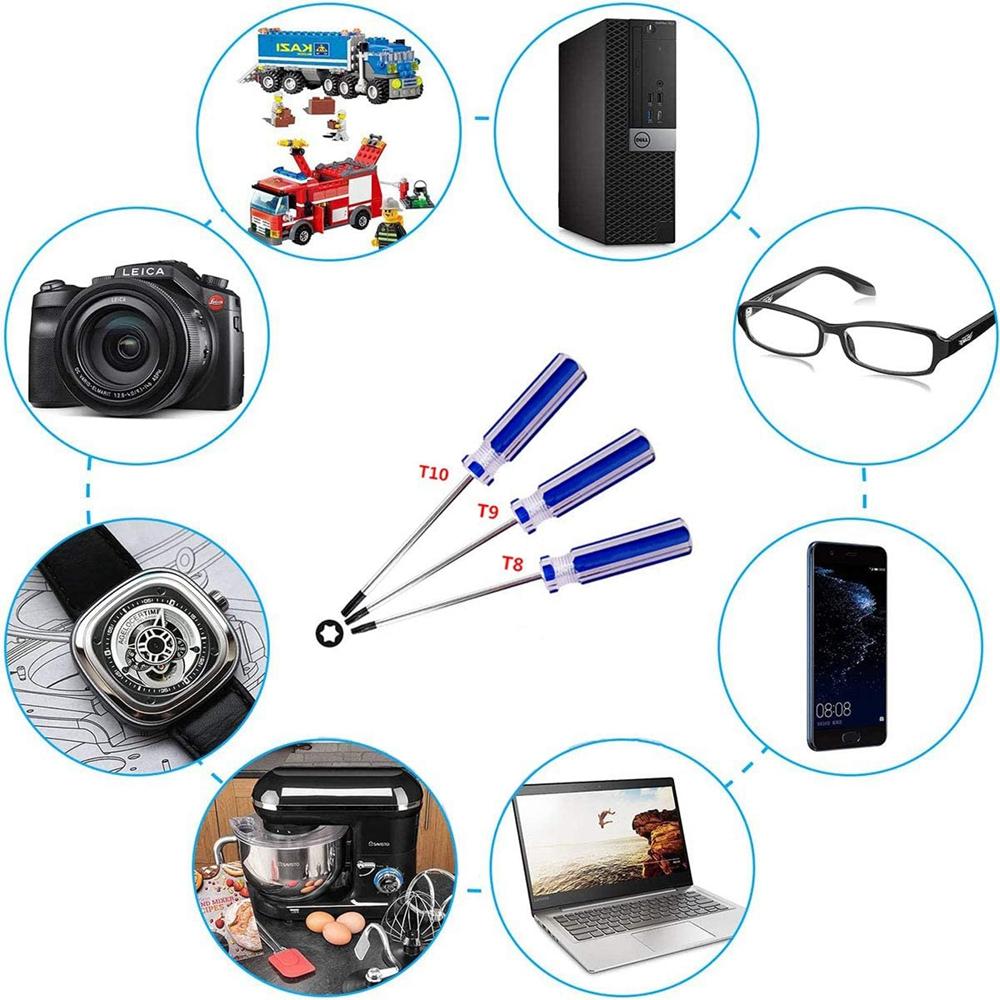 T8 T9 T10 Torx Screwdriver Hand Tools Magnetic Screwdriver Screwdriver Driver Tool Repair Tool