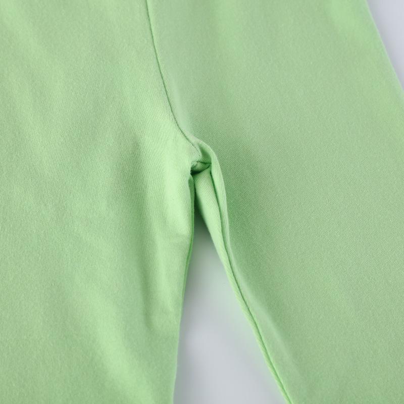 Girls' Long Cotton Leggings, Spring/Summer Princess-Style.