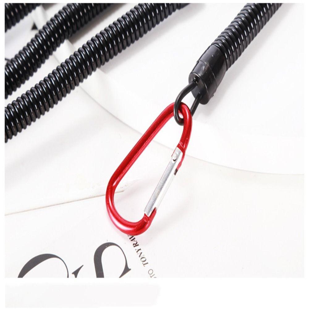 Lanyards For Women Spring Key Cord Spring Elastic Rope Anti-lost Phone Keychain Fishing Lanyards
