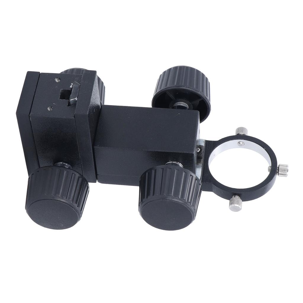Microscope Adjustment Bracket Rigid Tabletop Mount Stand XY Horizontal Vertical Adjustable Industrial Lens Holder
