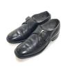 Vintage 70s Hanover True Tred Monk Strap Shoes Black 6.5 D/E 24.5(USED)