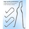 Clutch Fork Spring Kit Fit for Subaru Impreza Forester Legacy Outback Baja 1997-2018, Clutch Release Bearing Clips Replace 30539AA000 30534AA001