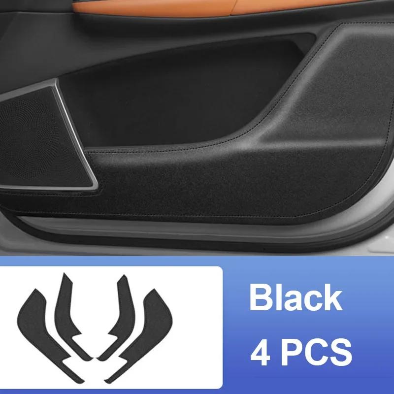 Car Door Leather Anti Kick Pad For Xpeng G9 2022-2025 2023 Dustproof Edge Protector Film Side Sticker Auto Interior Accessories