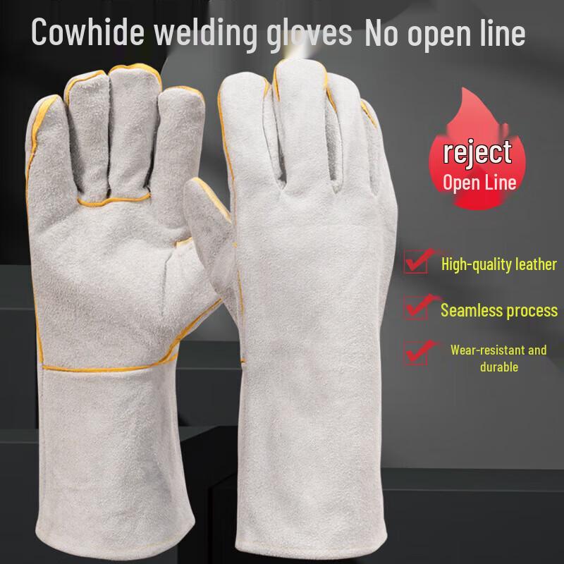 Fuan Telao (F) Long Leather Work Gloves