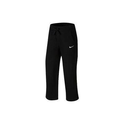 Wide-Leg Cropped Casual Pants Women Bottoms Black CJ2666-010