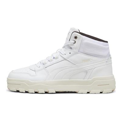 Rebound Abrupt Versatile Mid-Top Sneakers Unisex Sneakers White 397468-01