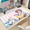Anime Girl Hololive Inugami Korone Mousepad Large Keyboard Desk Mat Office Gaming Rubber Mouse Pad LockEdge PC Non-slip Desk Mat