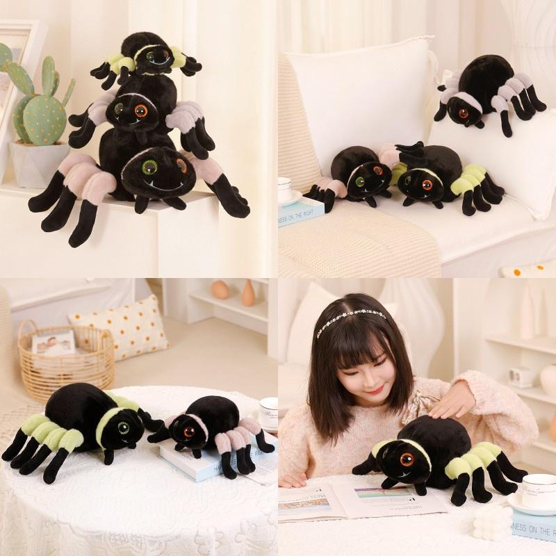 Cute Plush Spider Toy With A Friendly Smile