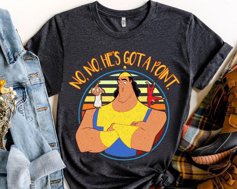 Disney The Emperors New Groove Kronk Angel & Devil Quotes Retro Shirt, WDW Holiday Unisex T-shirt Family Birthday Gift Adult Kid Toddler Tee 100