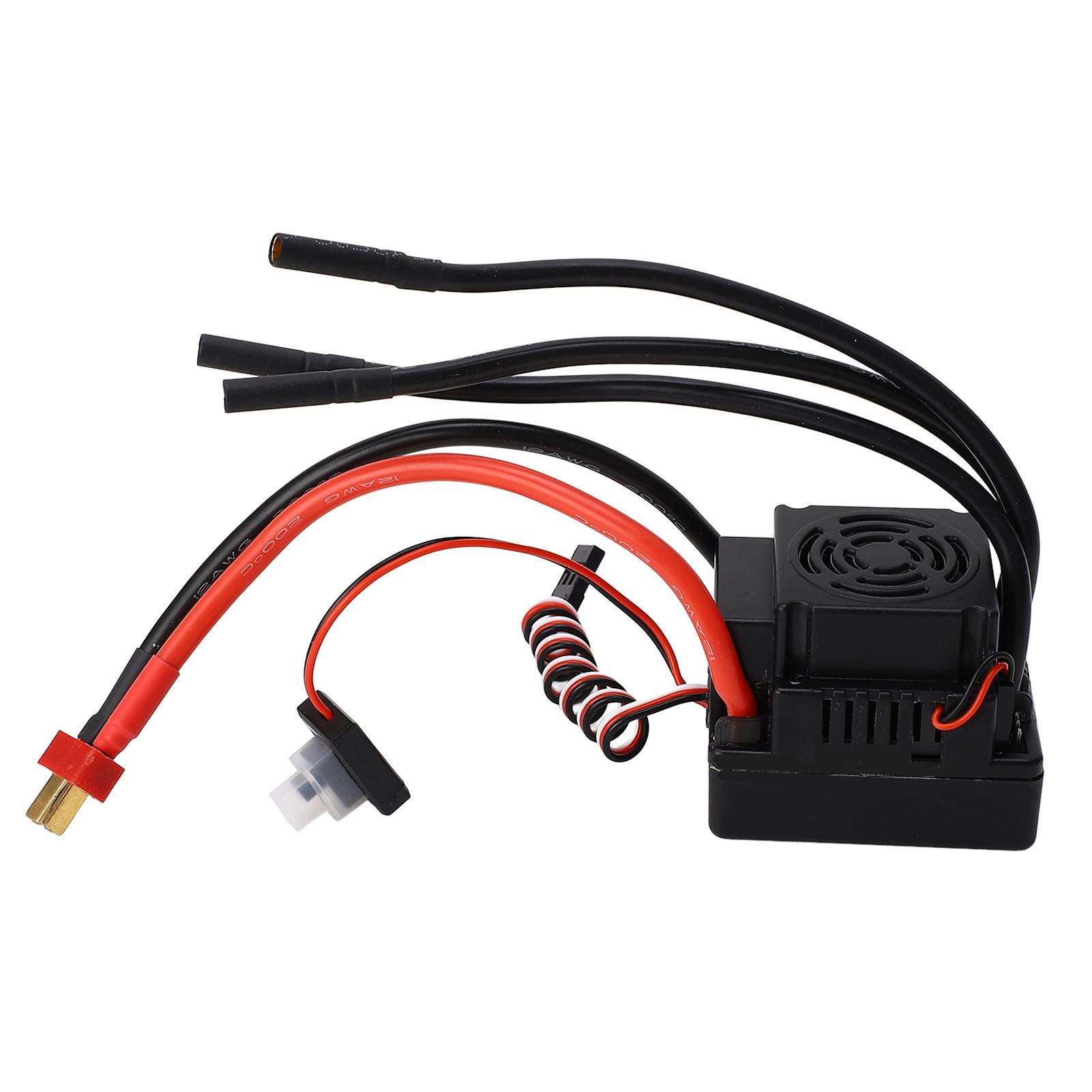 

Brushless ESC High Performance RC Car Boat 120A Speed Controller Waterproof ESC for 1 8 Remote Control Models