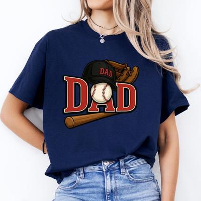 Baseball Dad Shirt and Kids Tshirt: Father's Day Gift for Baseball Fans