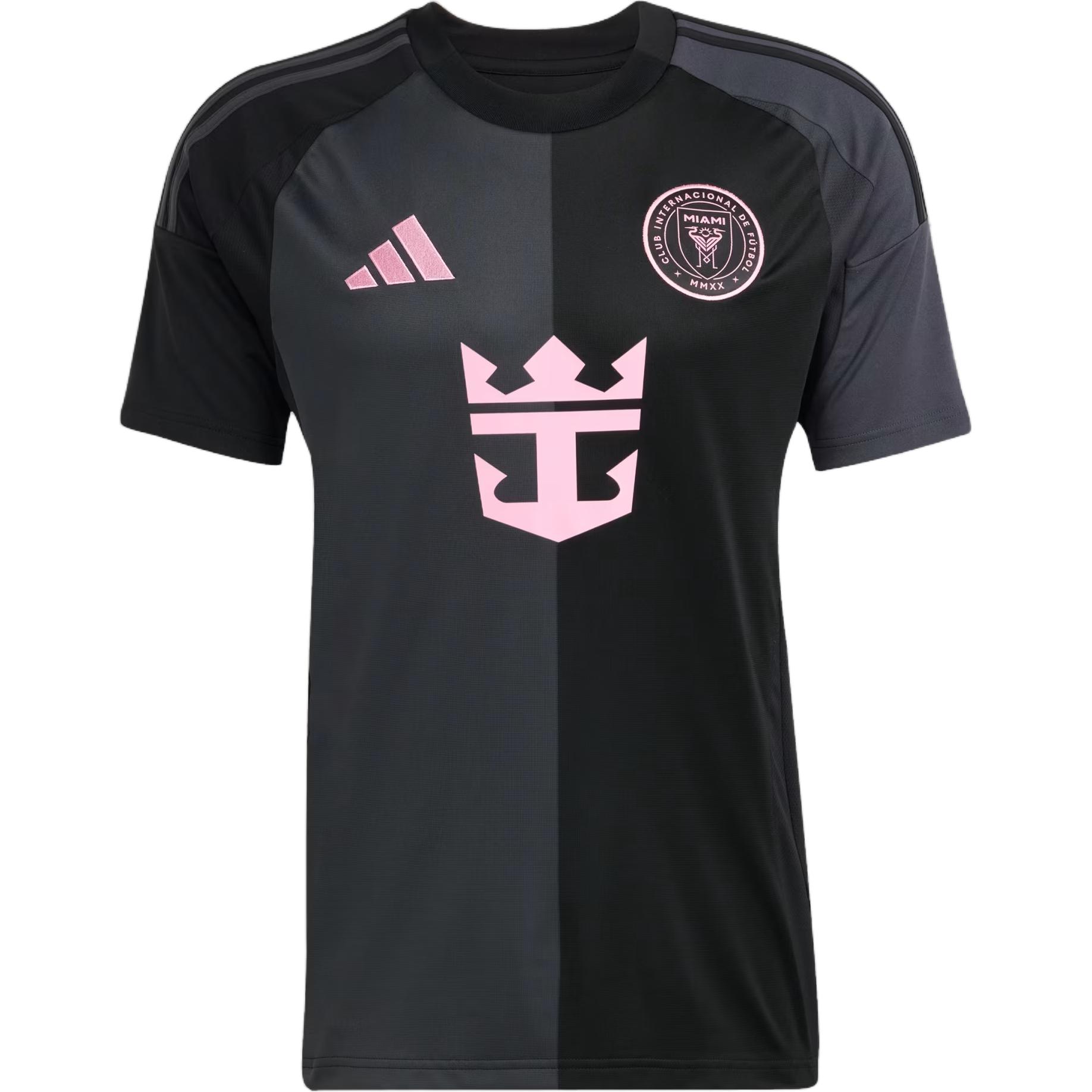 

adidas Inter Miami CF 25/26 Messi Away Jersey Black Men Tops JI6821 XL
