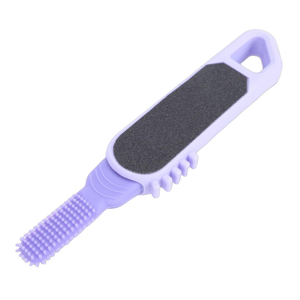 3 in 1 Foot File Toe Cleaner Foot Scrubber Heel Scraper Callus Remover for Wet Dry Dead Skin Removal Exfoliating