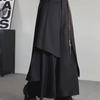Men's Spring & Autumn Chinese-Style Wide-Leg Skirt Pants with Yamamoto Yohji Kendo Samurai Influence