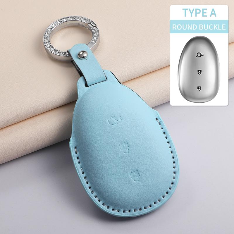 Car Remote Key Case Cover Shell For Qiyuan To Genesis Multi Styles Car Key Shell Accessories