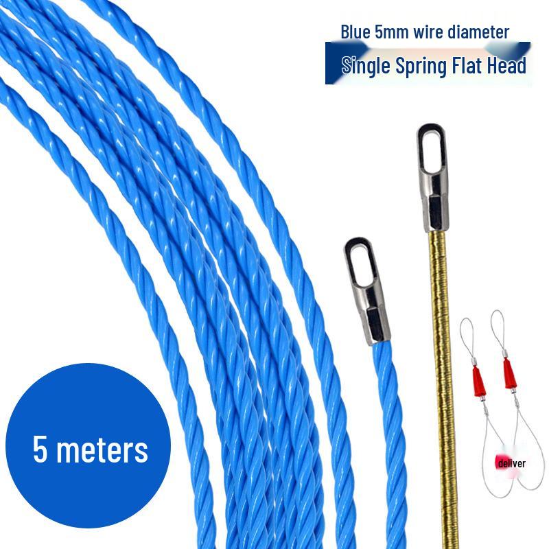 

Electrician s Concealed Wire Threading Tool with Rope for Conduit