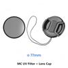 37 40.5 43 46 49 52 55 58 62 67 72 77 82 86mm Lens UV Digital Filter Lens Protector for Canon Nikon DSLR SLR Camera