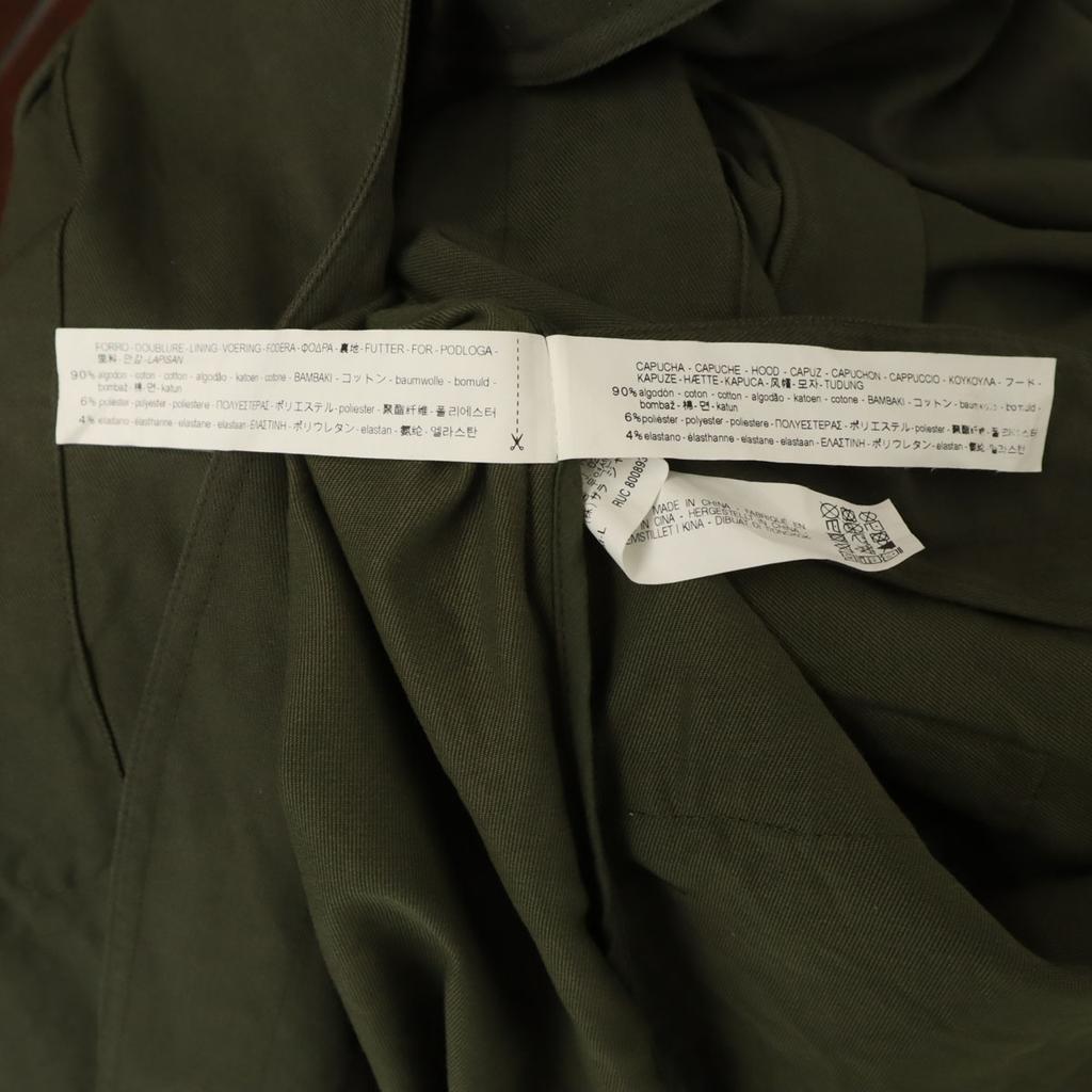 ZARA Hooded coat M-L khaki TRF COLLECTION Women Used